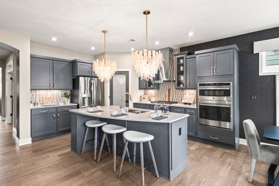 Representative furnished interior of a home built from the Amelia by Fischer Homes in Easton Park, Dallas (Image 6).