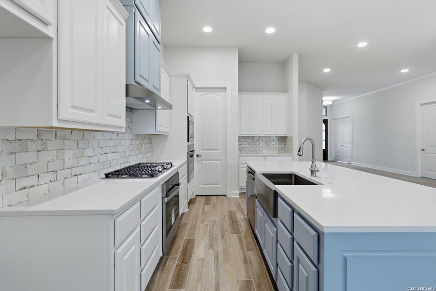 Furnished interior view inside a new home in , Bulverde (Image 14). Furnished interior view inside a new home in , Bulverde (Image 14).