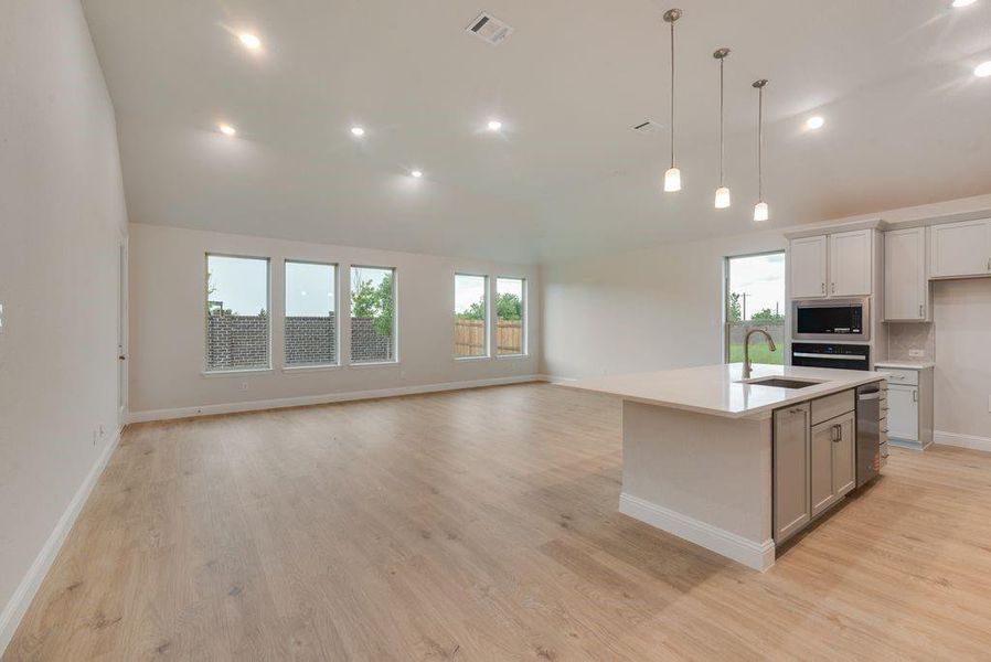 Spacious, unfurnished interior of a new home in Sutton Fields, Celina (Image 11). Spacious, unfurnished interior of a new home in Sutton Fields, Celina (Image 11).