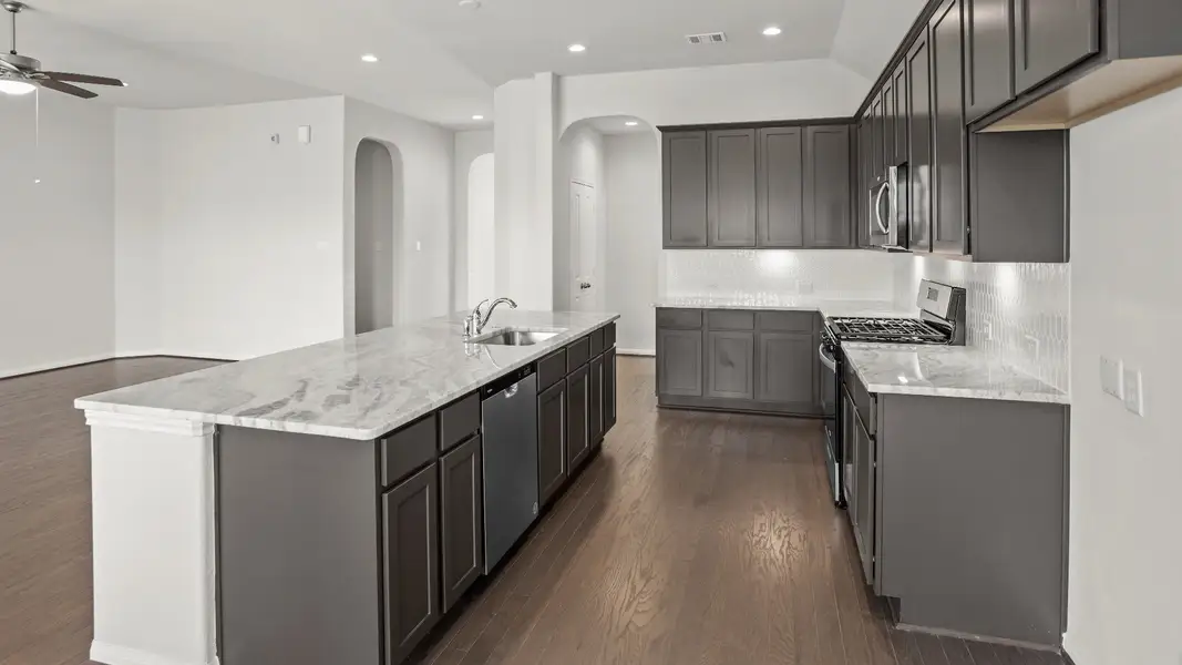 Representative furnished interior of a home built from the The Casey - April Sound by Legend Homes in Lake Conroe Area Homes, Montgomery (Image 12).