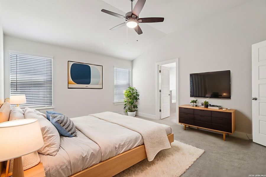 Furnished interior view inside a new home in Thomas Pond, San Antonio (Image 22).