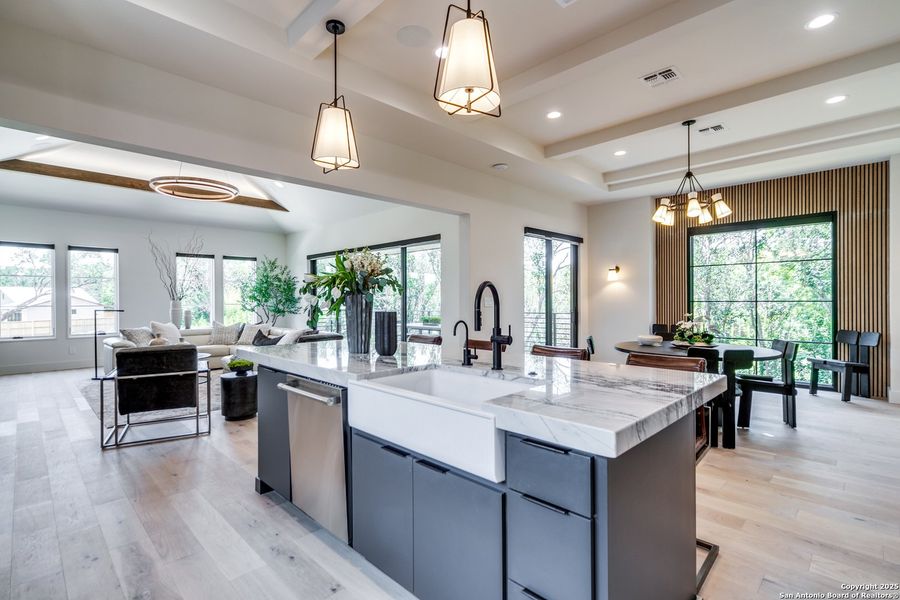 Furnished interior view inside a new home in , Boerne (Image 17). Furnished interior view inside a new home in , Boerne (Image 17).