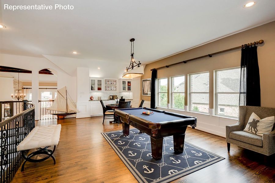 Representative furnished interior of a home built from the Downton Abbey by Grand Homes in Grand Oaks, Celina (Image 28).