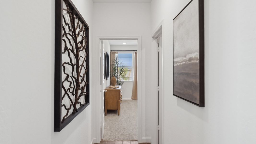 Furnished interior view inside a new home in Apache Farms, Buckeye (Image 25).