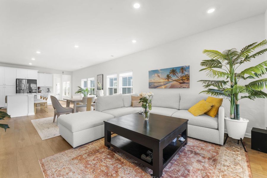 Furnished interior view inside a new home in Horizons at Carnes Crossroads | 55+, Summerville (Image 11).