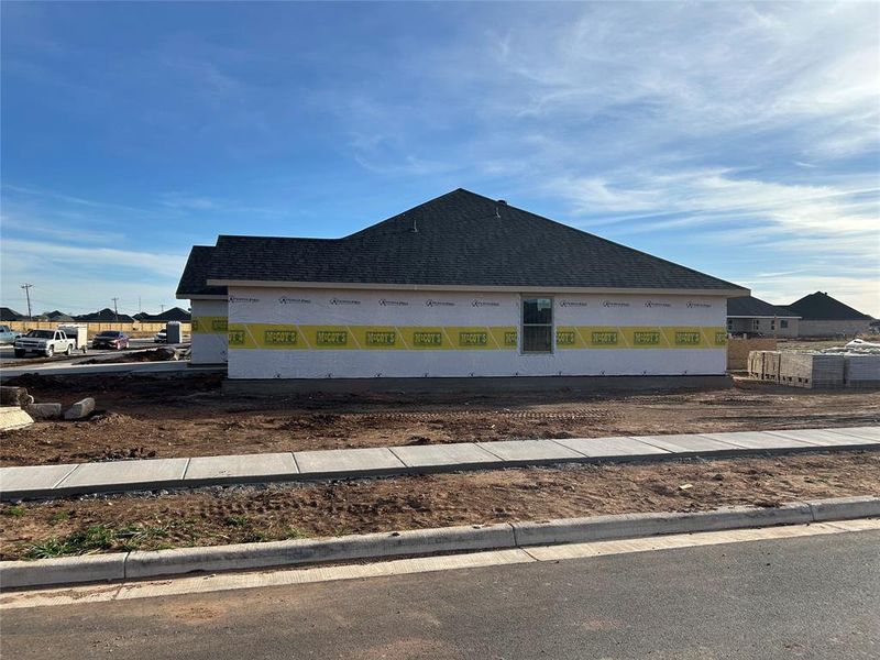 In-progress construction of a new home in , Abilene, TX (Image 11).