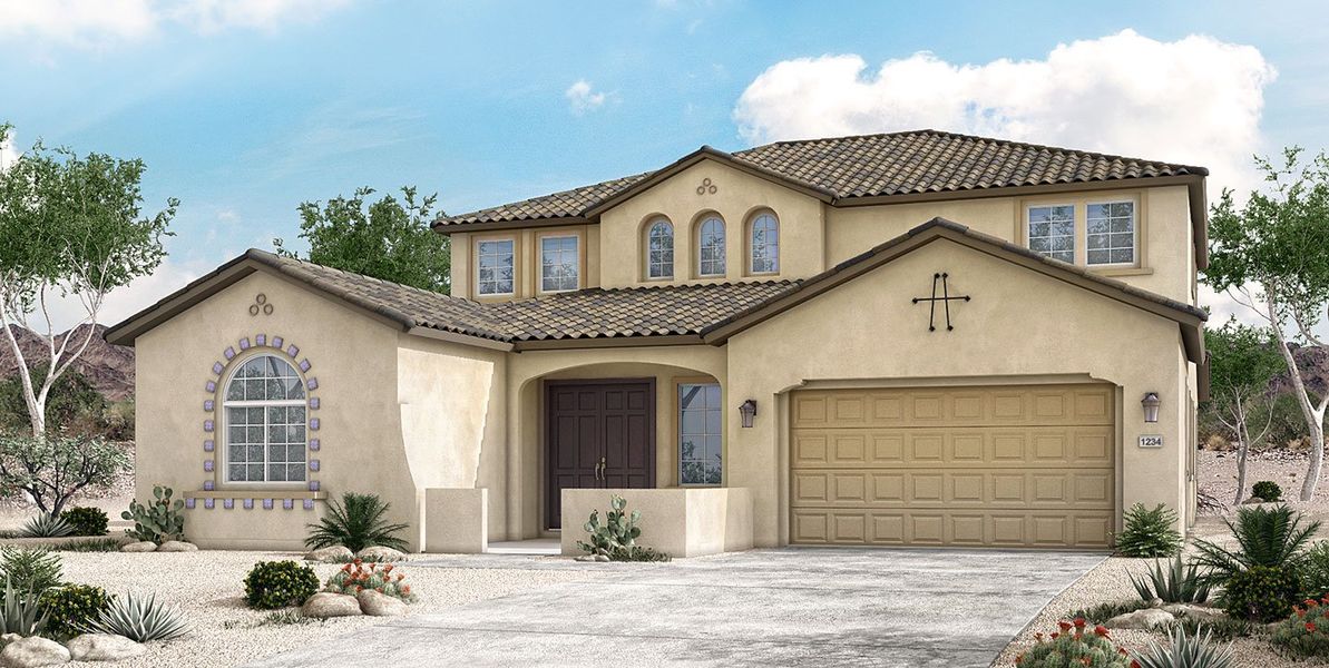 Palo-Verde-at-North-Creek Phoenix Plan-5040 A Spanish elev