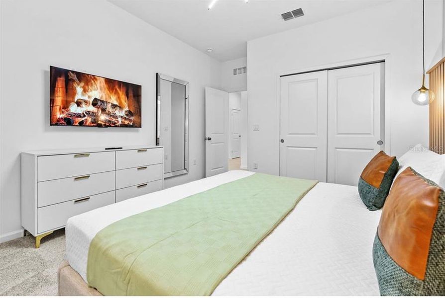 Furnished interior view inside a new home in Solara Resort, Kissimmee (Image 9). Furnished interior view inside a new home in Solara Resort, Kissimmee (Image 9).