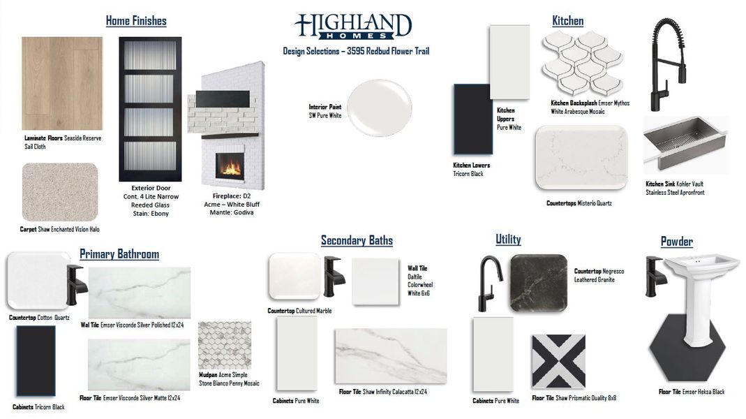 Sample of building materials used in homes in Goodland, Midlothian (Image 23).