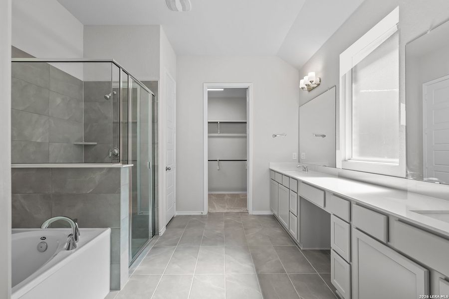 Furnished interior view inside a new home in Megan's Landing, Castroville (Image 8). Furnished interior view inside a new home in Megan's Landing, Castroville (Image 8).