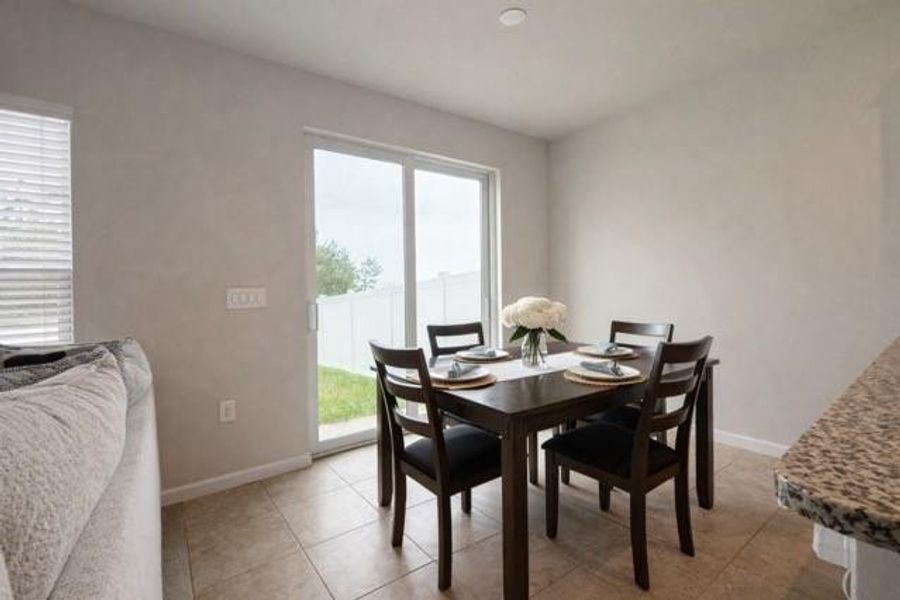 Dining area Dining area