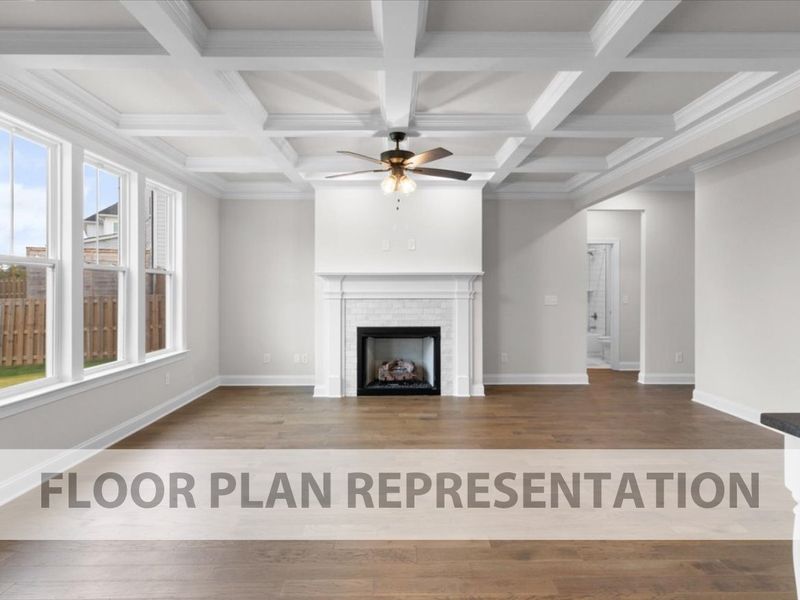 Dublin II Floor Plan Representation | Main Living Area