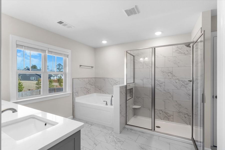 Furnished interior view inside a new home in Tillery Park, Grovetown (Image 19). Furnished interior view inside a new home in Tillery Park, Grovetown (Image 19).