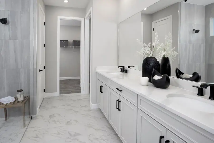 Furnished interior view inside a new home in Tradition, Port St. Lucie (Image 8).