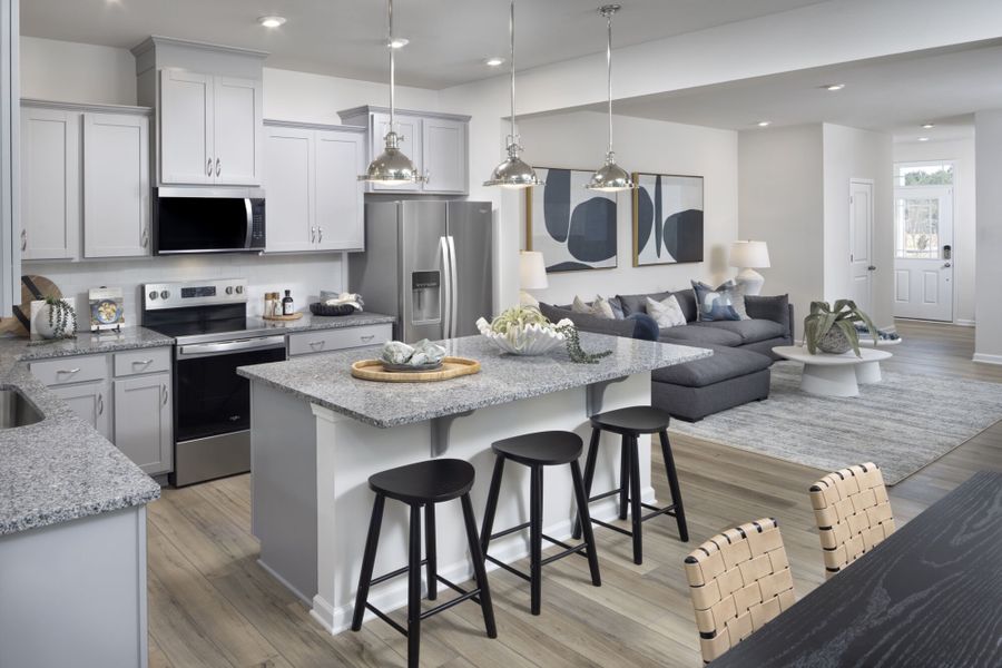 Amira Model Kitchen and Gathering Room