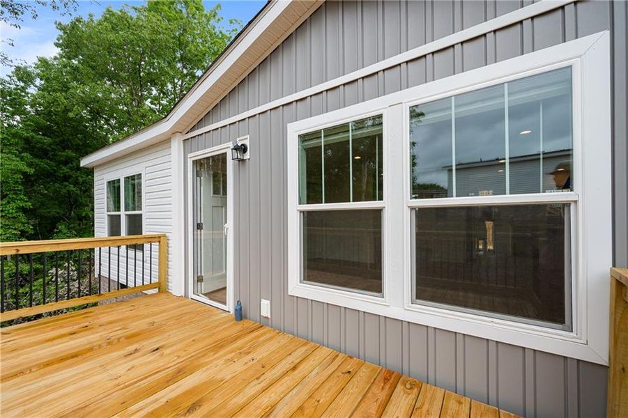 Exterior details and patio area of a home in , Gainesville (Image 14).