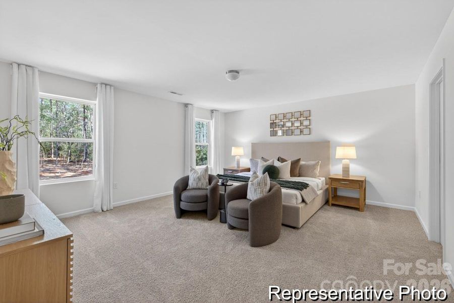 Furnished interior view inside a new home in Beaver Creek, Statesville (Image 14).