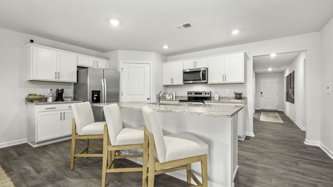 Furnished interior view inside a new home in Baymeade, Lexington (Image 13).