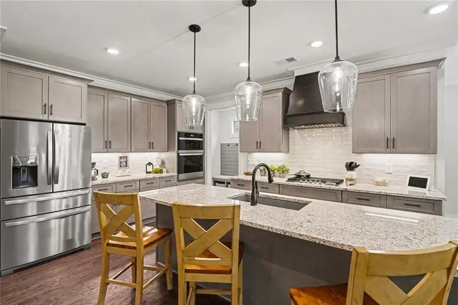 Furnished interior view inside a new home in , Williamson (Image 7).