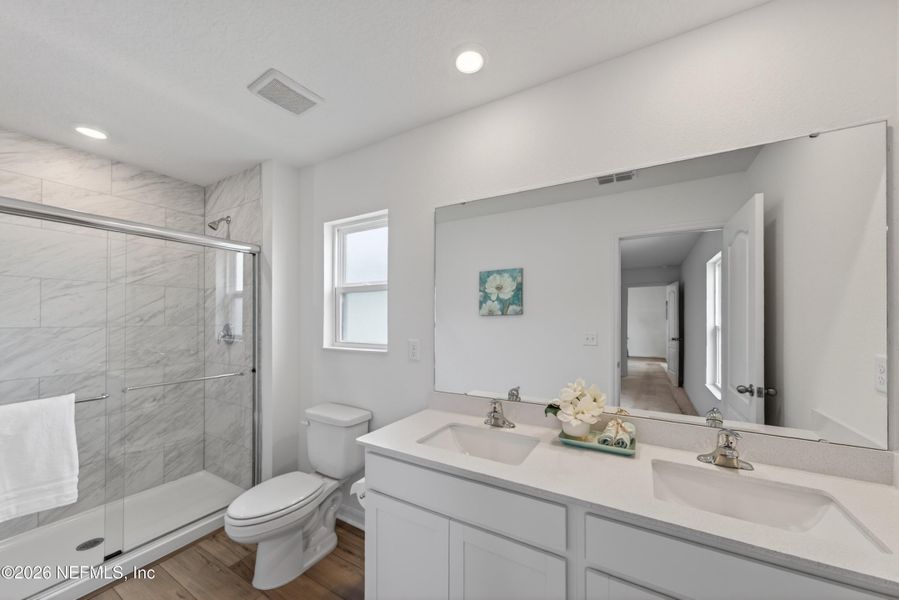 Furnished interior view inside a new home in , Jacksonville (Image 5).
