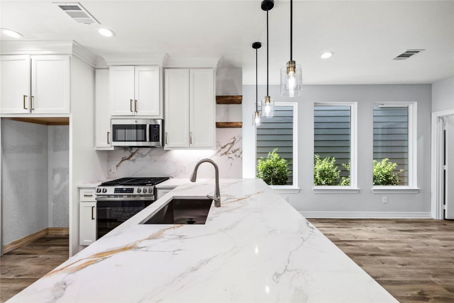 Furnished interior view inside a new home in , Montgomery (Image 13).