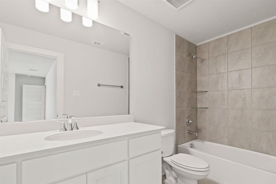 Furnished interior view inside a new home in , Garland (Image 10).