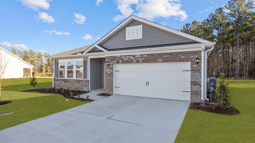 Front exterior of a new home in West New Bern, New Bern, NC, highlighting curb appeal (Image 18).