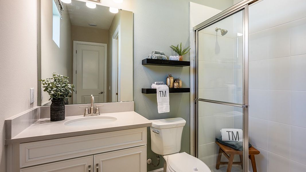 Representative furnished interior of a home built from the Cascata by Taylor Morrison in Skye Ranch Community Group Page, Sarasota (Image 30).