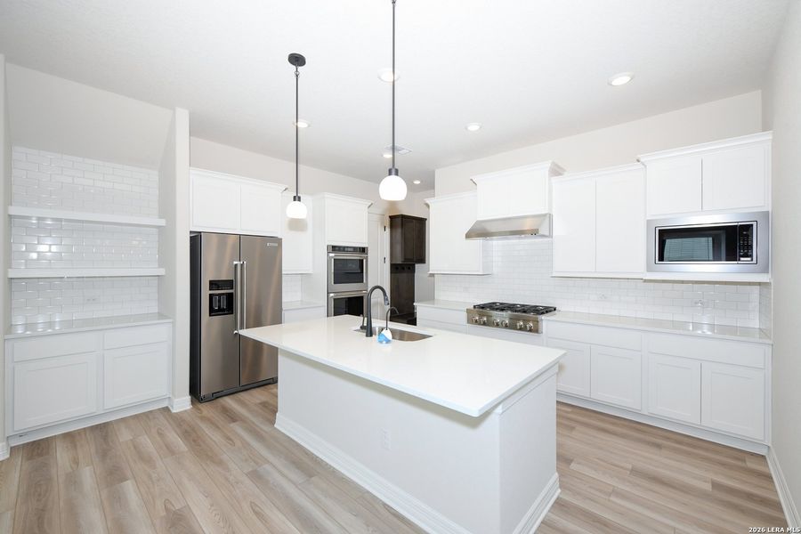 Furnished interior view inside a new home in Nolte Farms, Seguin (Image 12).