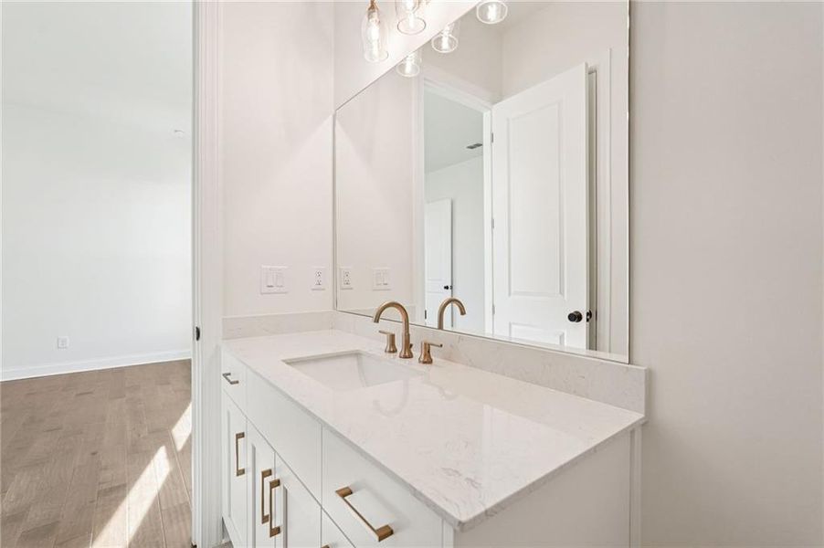 Furnished interior view inside a new home in Promenade at Sawnee Village, Cumming (Image 15).