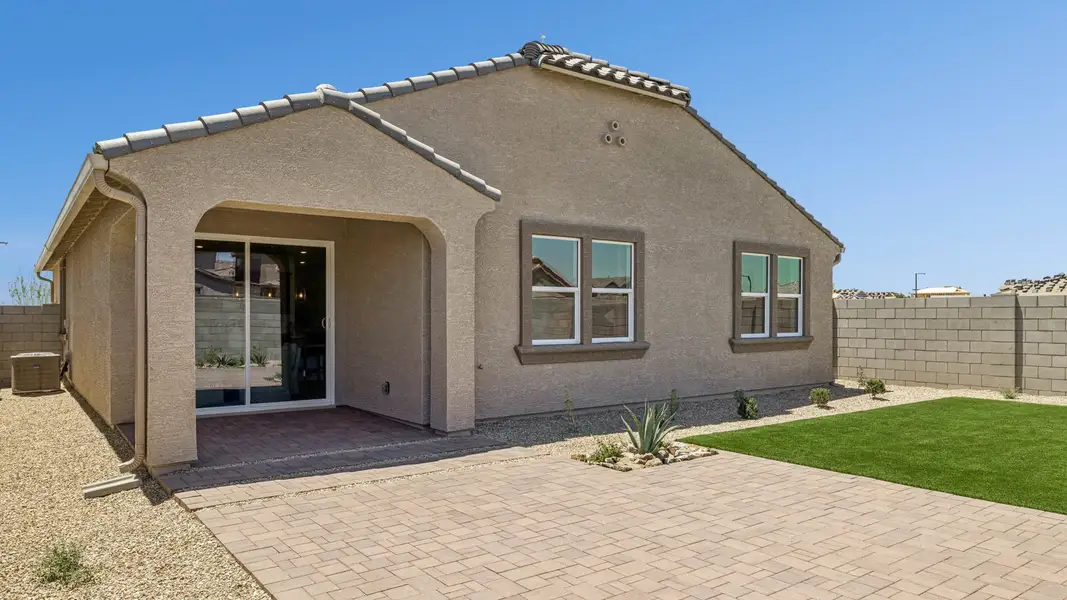 Exterior details and patio area of a home in Rio Rancho Estates, Wittmann (Image 2).