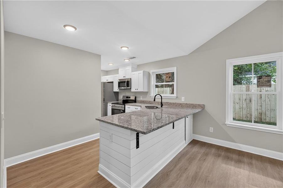 Furnished interior view inside a new home in , Savannah (Image 6). Furnished interior view inside a new home in , Savannah (Image 6).