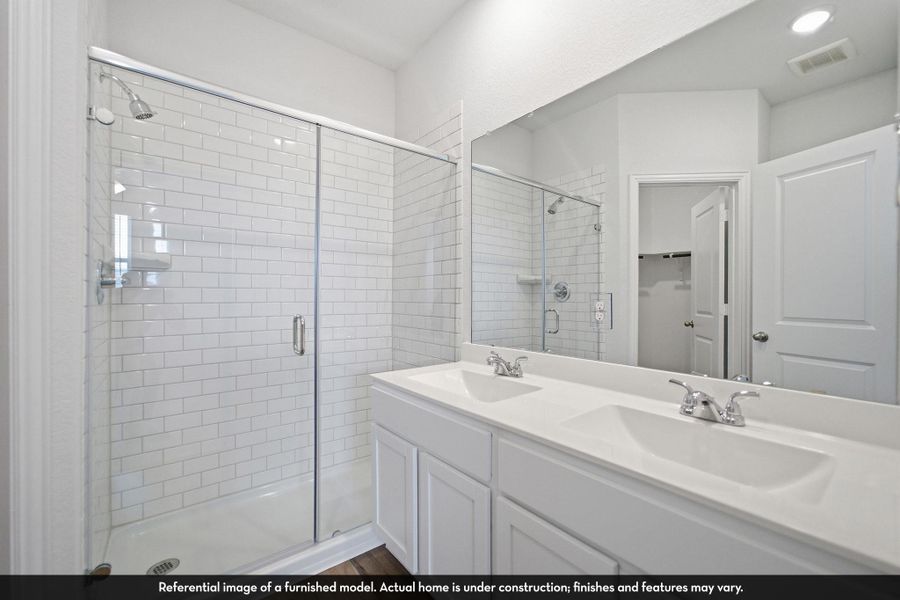 Furnished interior view inside a new home in Municipal Drive Townhomes, Leander (Image 13).