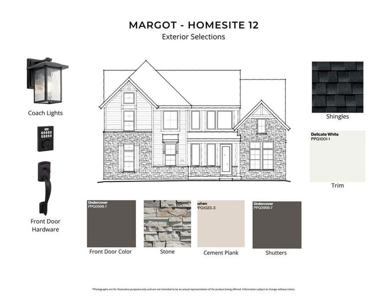 Sample of building materials used in homes in Veranda Manor, Kennesaw (Image 5). Sample of building materials used in homes in Veranda Manor, Kennesaw (Image 5).