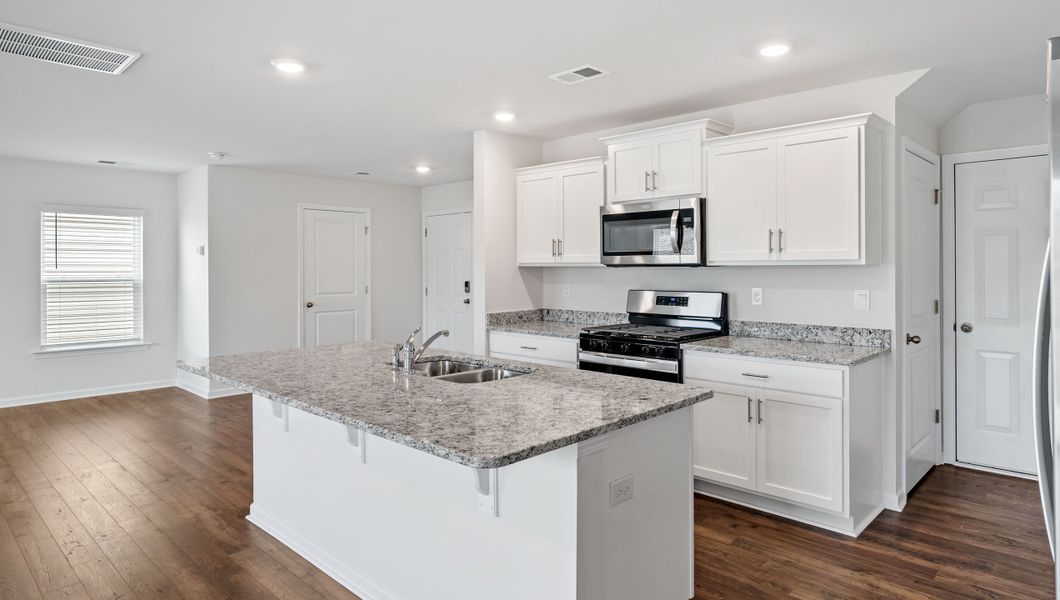 Furnished interior view inside a new home in Harrier Point, Woodruff (Image 9).
