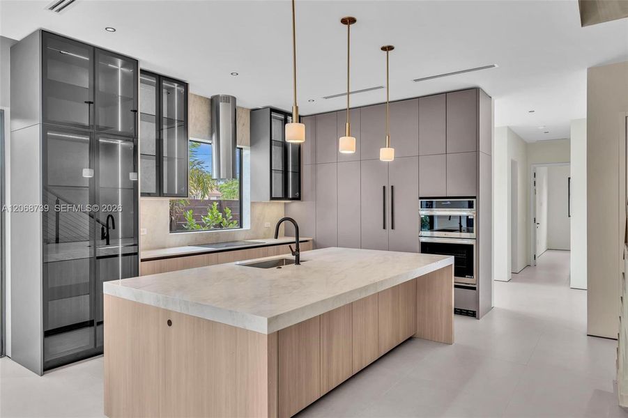 Furnished interior view inside a new home in , Miami (Image 6).