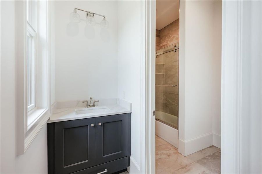 Furnished interior view inside a new home in , Athens (Image 57).