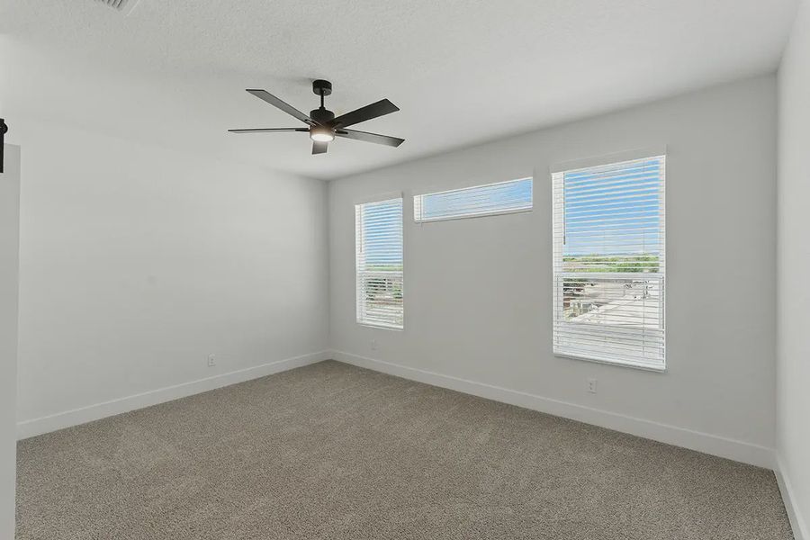 Representative unfurnished interior of a home built from the Balder by Chesmar Homes in Rose Hill, San Antonio (Image 14). Representative unfurnished interior of a home built from the Balder by Chesmar Homes in Rose Hill, San Antonio (Image 14).
