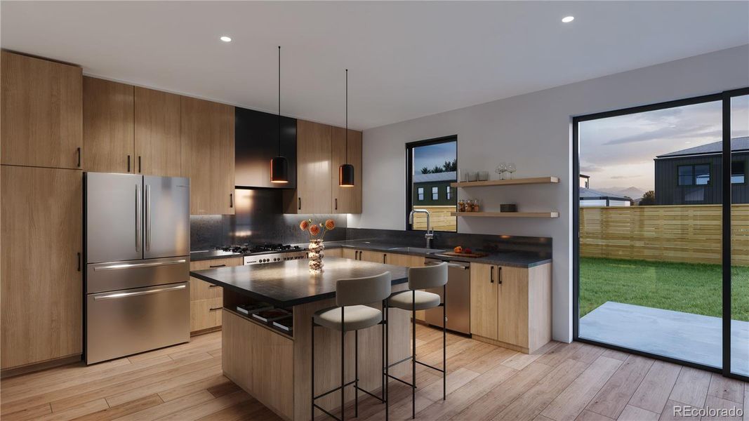 Furnished interior view inside a new home in , Arvada (Image 7). Furnished interior view inside a new home in , Arvada (Image 7).