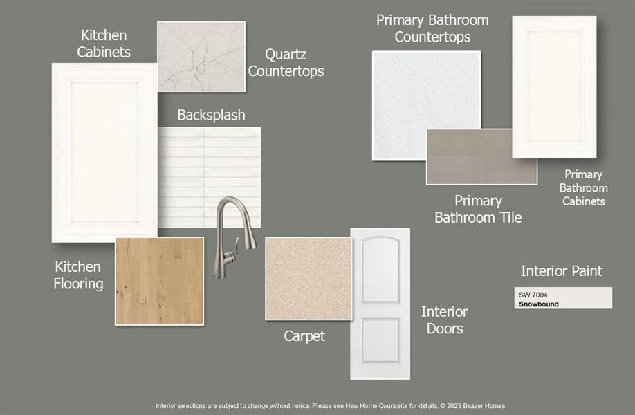 Beazer Homes Bayside Baltic Design Images