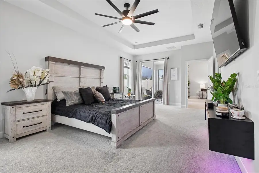 Furnished interior view inside a new home in Emerson Pointe, Apopka (Image 5). Furnished interior view inside a new home in Emerson Pointe, Apopka (Image 5).