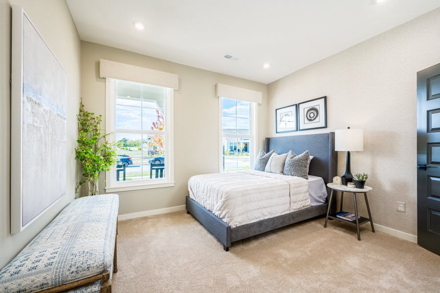 Representative furnished interior of a home built from the Camden by Fischer Homes in Easton Park, Dallas (Image 34).