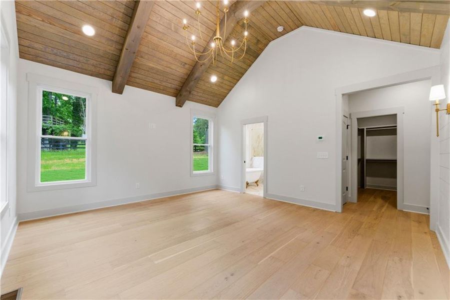 Spacious, unfurnished interior of a new home in , Canton (Image 23).