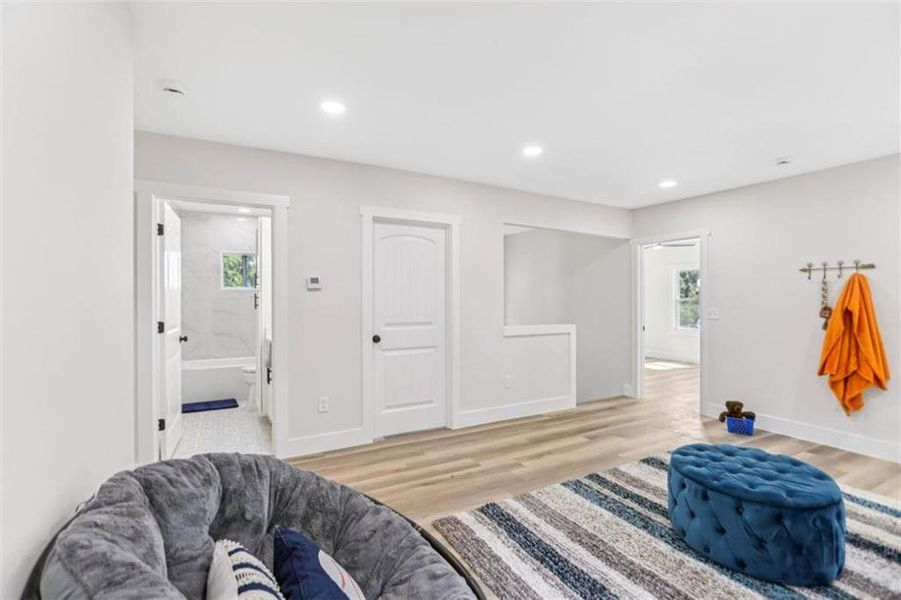 Furnished interior view inside a new home in , Atlanta (Image 11).