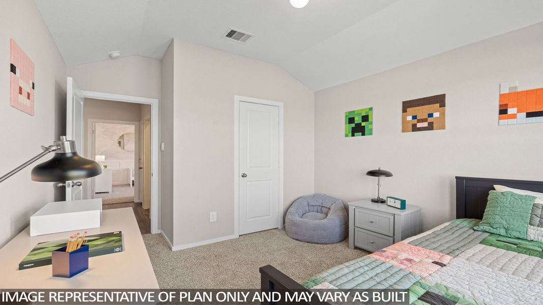 Furnished interior view inside a new home in Sunterra Lakes, Brookshire (Image 8).