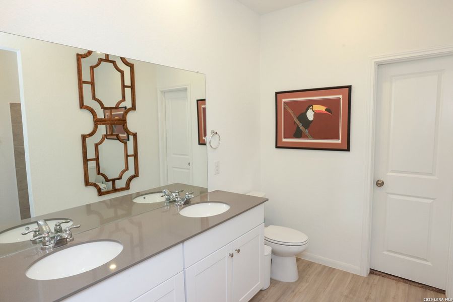 Furnished interior view inside a new home in Hidden Trails, Bulverde (Image 44).