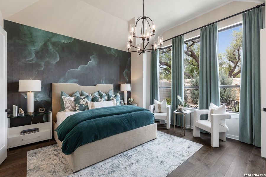 Furnished interior view inside a new home in The Ranches at Creekside, Boerne (Image 7).