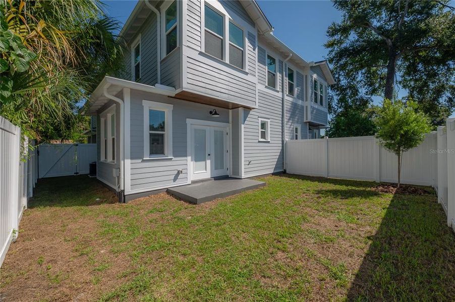 Exterior details and patio area of a home in , Tampa (Image 41). Exterior details and patio area of a home in , Tampa (Image 41).