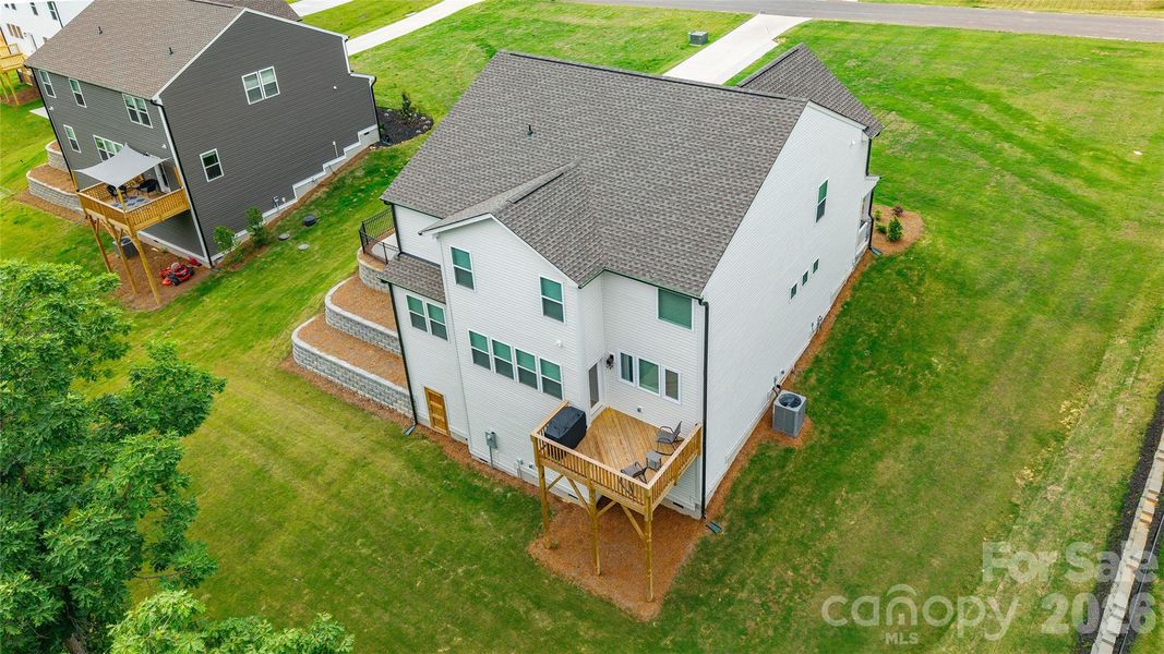 Exterior details and patio area of a home in , Statesville (Image 22).