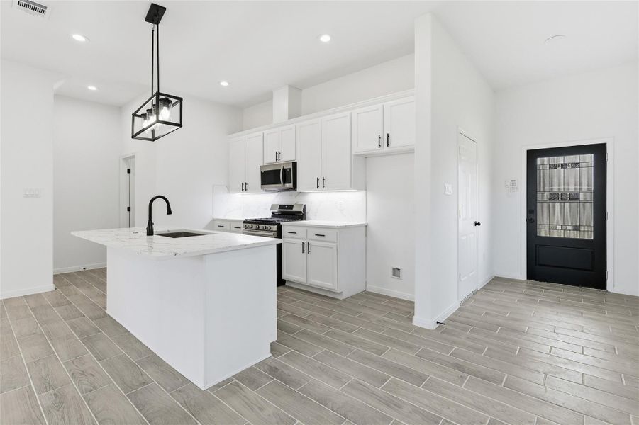 Furnished interior view inside a new home in , Houston (Image 14). Furnished interior view inside a new home in , Houston (Image 14).